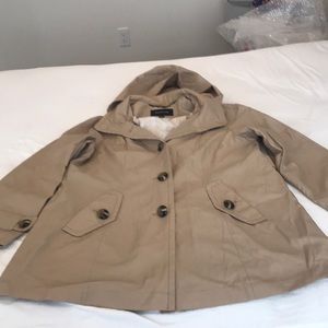 Jones New York jacket with hood